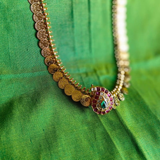 Coin Hara mango pendant